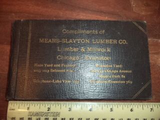 A Treatise On Keeping A Record Of Estimates - Cr 1908 - Mears - Slayton Lumber Co