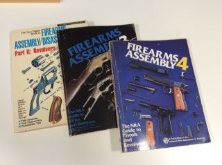 Firearm Assembly 3 & 4 Nra Guide To Rifles & Shotguns,  Revolvers Part 2 Gun Book