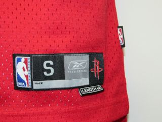 Boys Reebok Houston Rockets 1 McGrady Stitched NBA Basketball Jersey sz S (8) 2