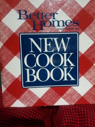 Better Homes And Gardens Cook Book Hardcover Vintage 1989