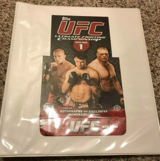 2009 Topps Ufc Round 1 Complete Set 1 - 99 Plus More