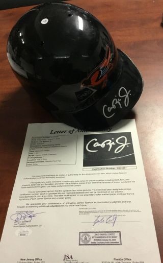 Cal Ripken Jr.  Autographed Full Size Baseball Batting Helmet Jsa Steiner