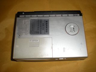 Vintage Sanyo M - G1 Portable Cassette Player ASIS 2