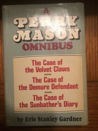 A Perry Mason Omnibus (3 Stories In One) By Erle Stanley Gardner C.  1956 Bce