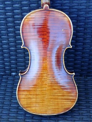 Old Antique Italian Labelled Full Size Violin Violino Violine Violon 小提琴,  バイオリン