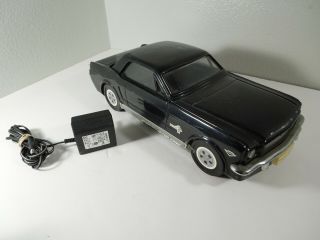Vintage Ambico Vhs Tape Rewinder Car 1964 Black Ford Mustang