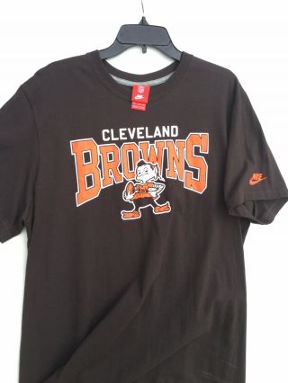 Nike Cleveland Browns Men’s T Shirt Sz 2xl Nfl Football