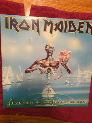 Vintage Iron Maiden “seventh Son Of A Seventh Son” Vinyl