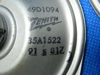 Vintage Zenith 49 - 1094 3.  5 