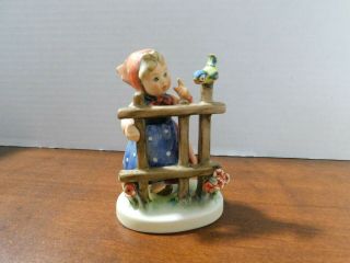Vintage Goebel Hummel Figurine - - Signs Of Spring - - 203 2/0 - - 1948 - - 4 " Tall
