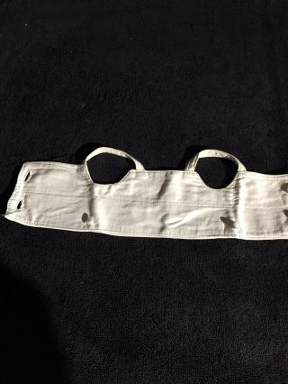 ANTIQUE cotton corset for FRENCH doll Jumeau Steiner Bru antique lace size 5 - 7 2