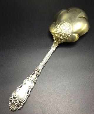 Dominick & Haff Antique Sterling Silver Renaissance Pattern Serving Spoon 9” 3