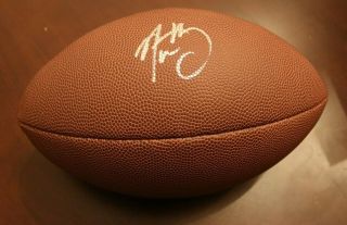 Aaron Rodgers Green Bay Packers Signed / Autographed Wilson Football With