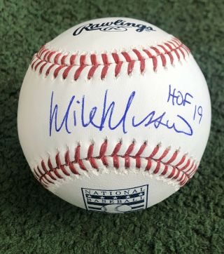 York Yankees Mike Mussina Signed Baseball Jsa Autograph Mlb Orioles B