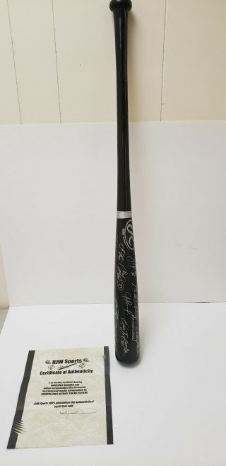 2007 " Detroit Tigers " Autographed Rawlins " Big Stick " Professional Bat W/