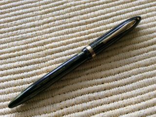 Vintage Sheaffer Lifetime Green Striped Fountain Pen 875