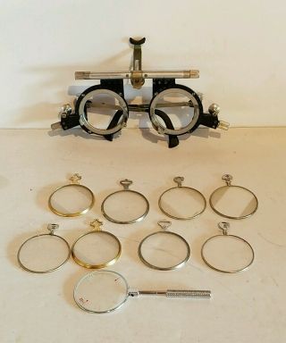 Vintage Oculus Trial Frame Graffe Optometry And Accessories Made In Germany Tool