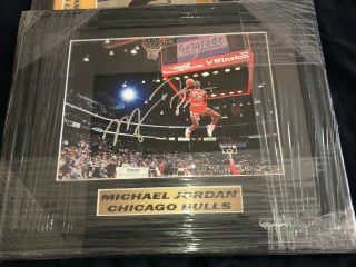 Michael Jordan Signed Photo With.  Authentic