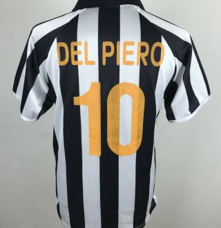 Del Piero 10 Juventus 2004/2005 Football Shirt Men 