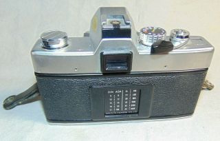 Vintage Minolta SRT 201 35mm Film Camera w/ Minolta Rokkor X Lens 3