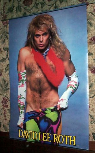 2 David Lee Roth Van Halen 1986 Vintage Posters