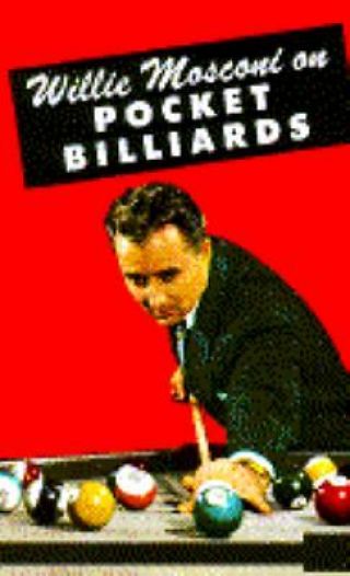 Willie Mosconi On Pocket Billiards,  Pool,  Billiards,  Games,  Vintage,  Nonfiction,