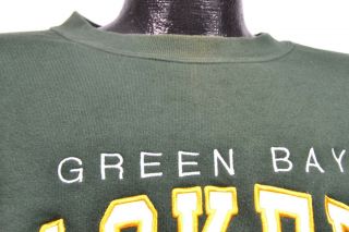 Vintage 1995 Green Bay Packers Pro Line Champion USA Crewneck Sweatshirt Mens L 3