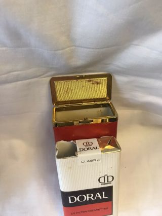 Vintage PRINCESS GARDNER Red cigarette in orignal box 3