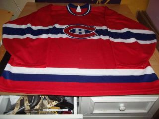Montreal Canadiens Vintage Sewn Ccm Custom Hockey Jersey Love 1 Adult Large