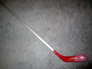 Brian Gionta Montreal Canadiens Autographed Signed Hockey Stick W/