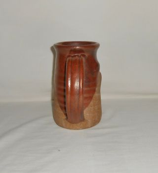Vintage Mahon Made Stoneware Pottery Clay 3D Funny Face Man “Sexy” Mug Stein 3