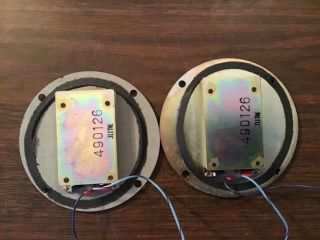 Two Vintage Infinity Emit Tweeters From RSa Speakers 3