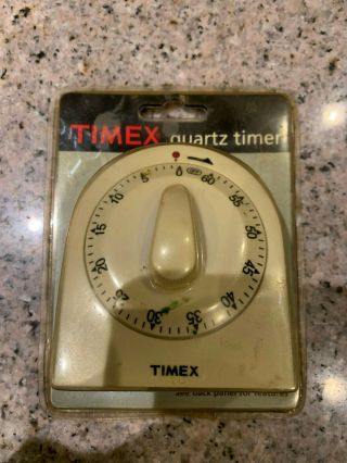 Vintage Timex Kitchen Timer Stand Cooking Count Down Timer 3560t