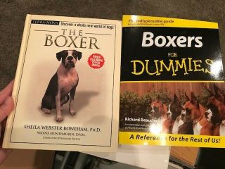 Two Boxer Dog Books: The Boxer And Boxer For Dummies