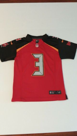 Kids Youth Nike Tampa Bay Buccaneers Nfl On Field Jersey 3 Winston Red Med 10/12