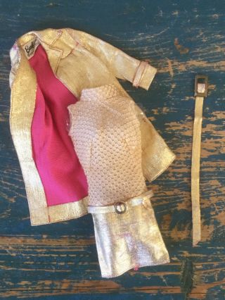 Vintage Barbie 1960’s Intrigue 1470 Outfit - Dress And Jacket