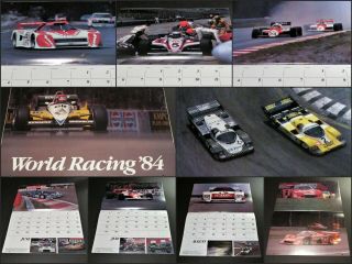 Paul Oxman Publishing - 1984 World Racing Calendar
