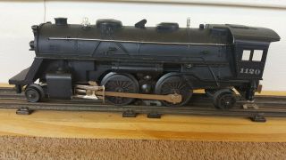 Vintage Lionel Die Cast 1120 Steam Locomotive 2 - 4 - 2