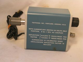 vintage TEKTRONIX TYPE 134 Current Probe Amplifier base unit only 3