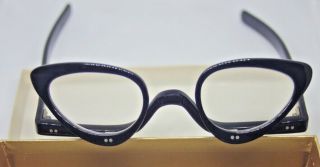 Vintage Hollco Fold Women Makeup Magnifying Reading Flip Make - Up Eye Glasses