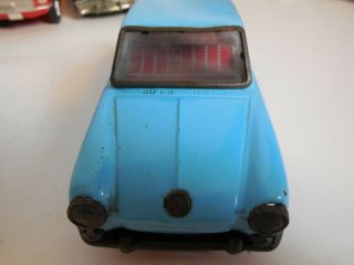 VW Volkswagen 1500 friction tin toy ICHIMURA Japan Vintage 3