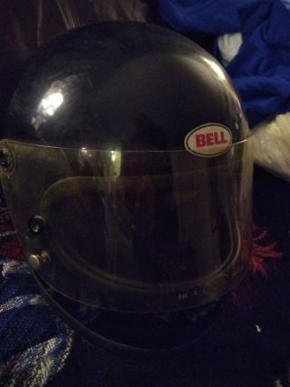 Vintage Bell Star 11 Racing Helmet 7 3/8 Snell 75