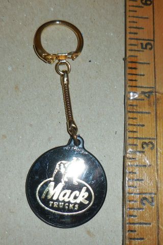 Vintage Mack Trucks C R S M Inc Gallon Ohio Keychain Keyring