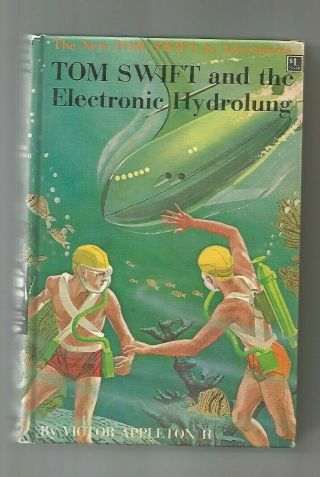 Tom Swift And The Electronic Hydrolung 18 Victor Appleton Ii,  1961 1st Ed Pc
