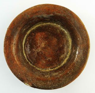 CHINESE PROVINCIAL MING DYNASTY POTTERY BROWN GLAZE BOWL 2