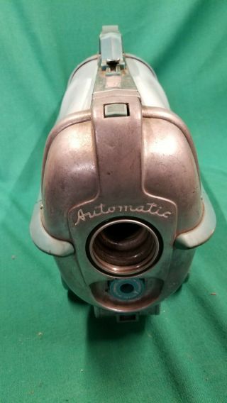 VINTAGE 1960 ' S ELECTROLUX AUTOMATIC G CANISTER VACUUM BLUE TURQUOISE POWERFUL 3