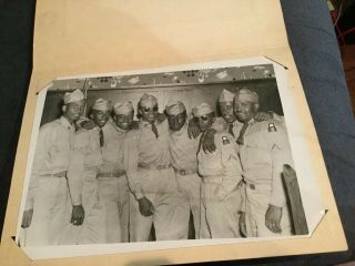 Vintage First Army Division Black African American 5x7 Group Photo Dated 1951