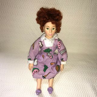 Magic School Bus Ms.  Frizzle 16 " Doll 1995 Kenner Digestive System Dress Vintage
