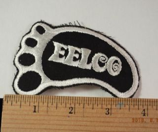 Vintage Eelco Embroidered Patch Rat Hot Rod Drag Racing