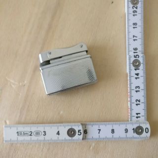 Mini Pocket 35 Grams Diplomat Old Vtg Swiss Made Metal Lighter Parts/restore